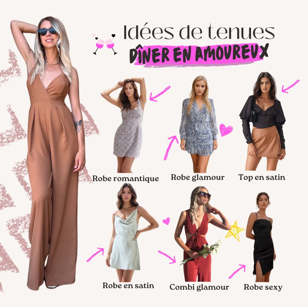 Idées de tenues dîner en amoureux